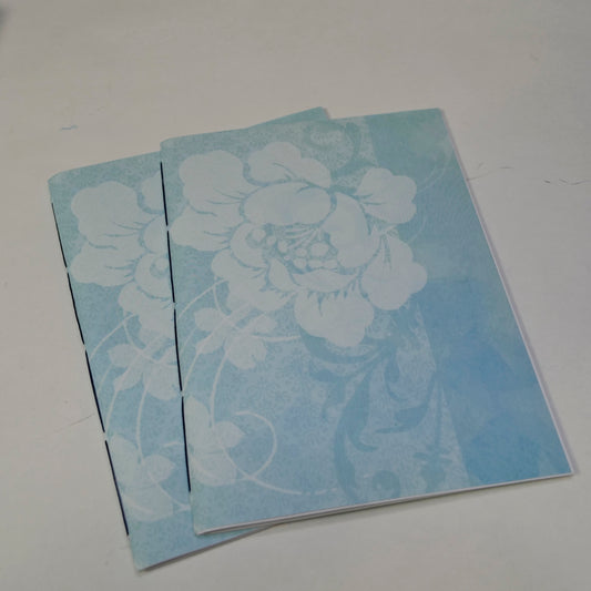 Traveler's Notebook Insert- Large- Blue Floral