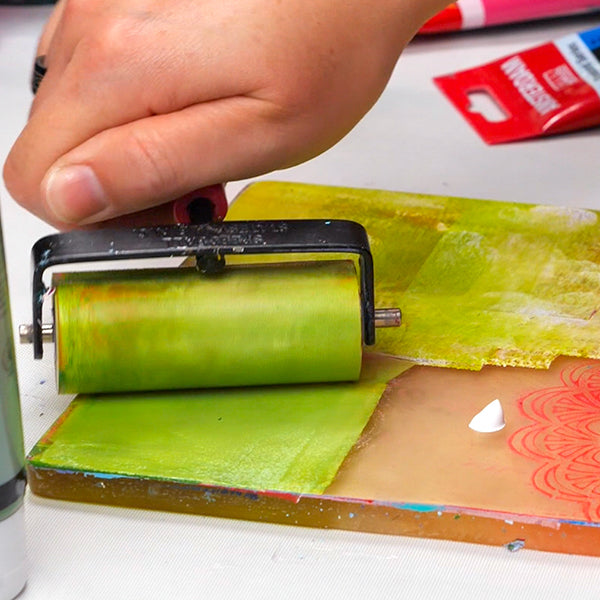 Festive and Fabulous Gel Print Holiday Cards