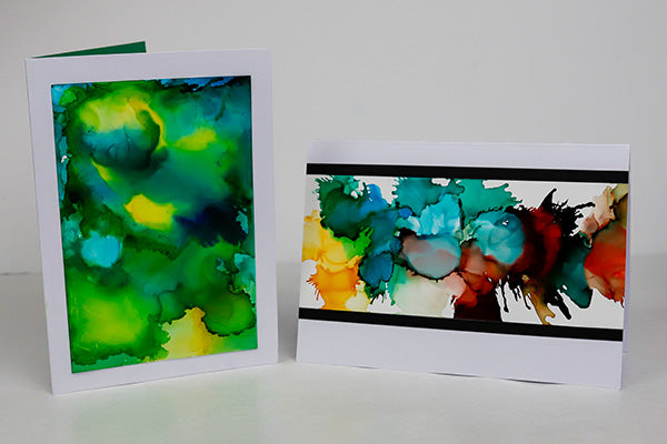 Alcohol Ink Holiday Cards In-Person Workshop