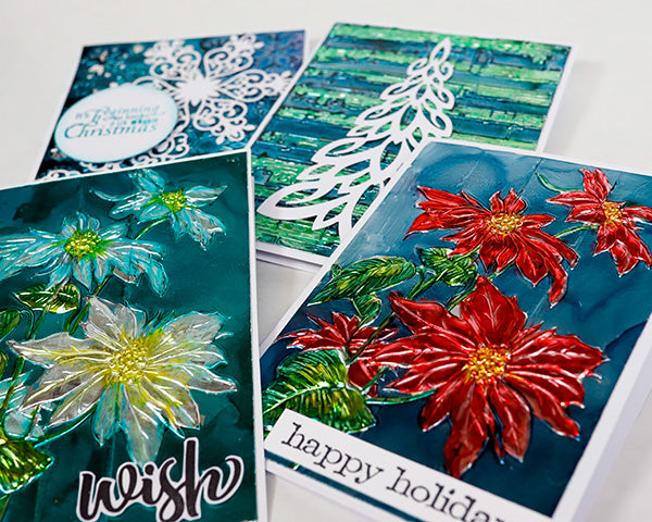 Alcohol Ink Holiday Cards In-Person Workshop