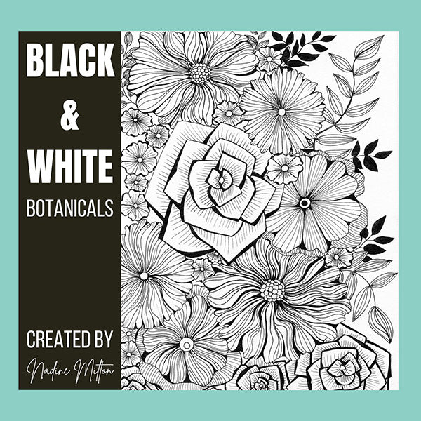 Black and White Botanicals